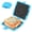 Blue, variant on Microwave Sandwich Maker Portable 3 Minute Microwave Toastie Grill Safe Panini Press Dishwasher Safe for Travel Office Dorm RV