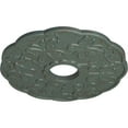 thumbnail image 3 of Ekena Millwork 17 7/8"OD x 3 7/8"ID x 1"P Terrones Butterfly Ceiling Medallion (Fits Canopies up to 3 7/8"), Hand-Painted Cloud Burst Crackle, 3 of 6
