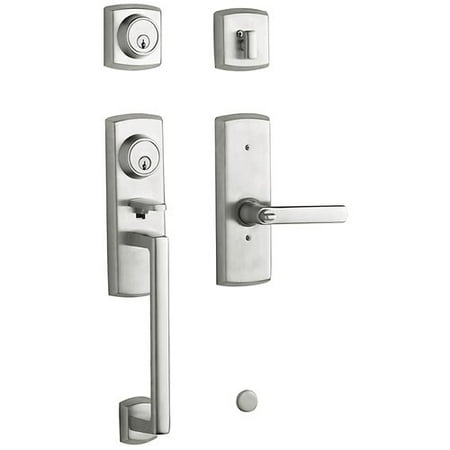 Baldwin Hardware Soho Single - Baldwin Soho Two Point Single Sylinder Handleset with Soho Interior Lever