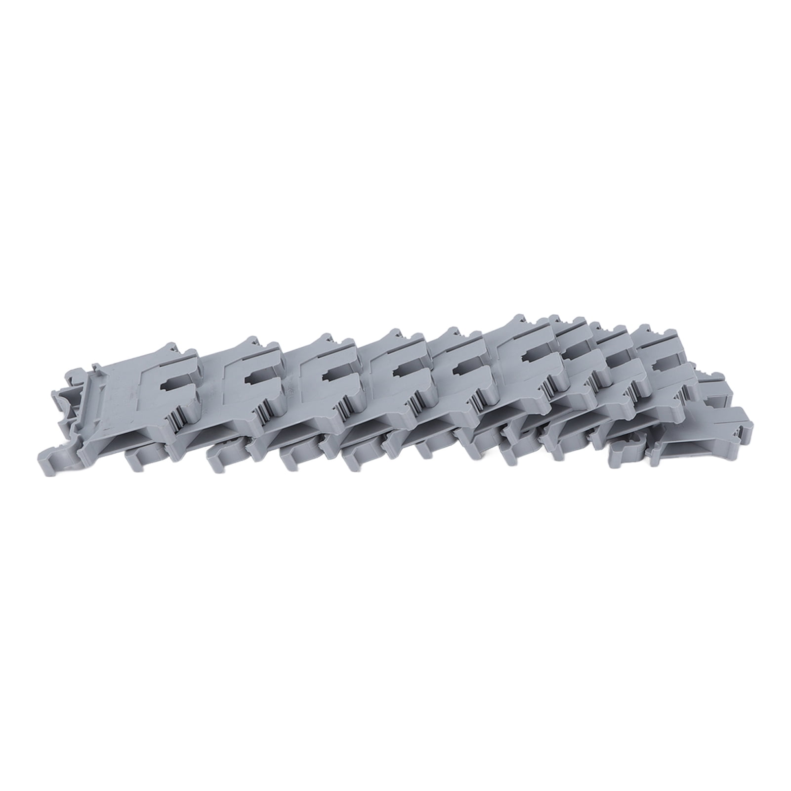 Electrical Terminal Block Kit DIN Rail Mount Terminals, 100Pcs Screw Type Terminal Block for Electrical Connections