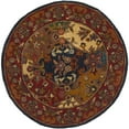 thumbnail image 2 of SAFAVIEH Heritage Malcolm Oriental Area Rug, Multi/Burgundy, 7'6" x 9'6", 2 of 10