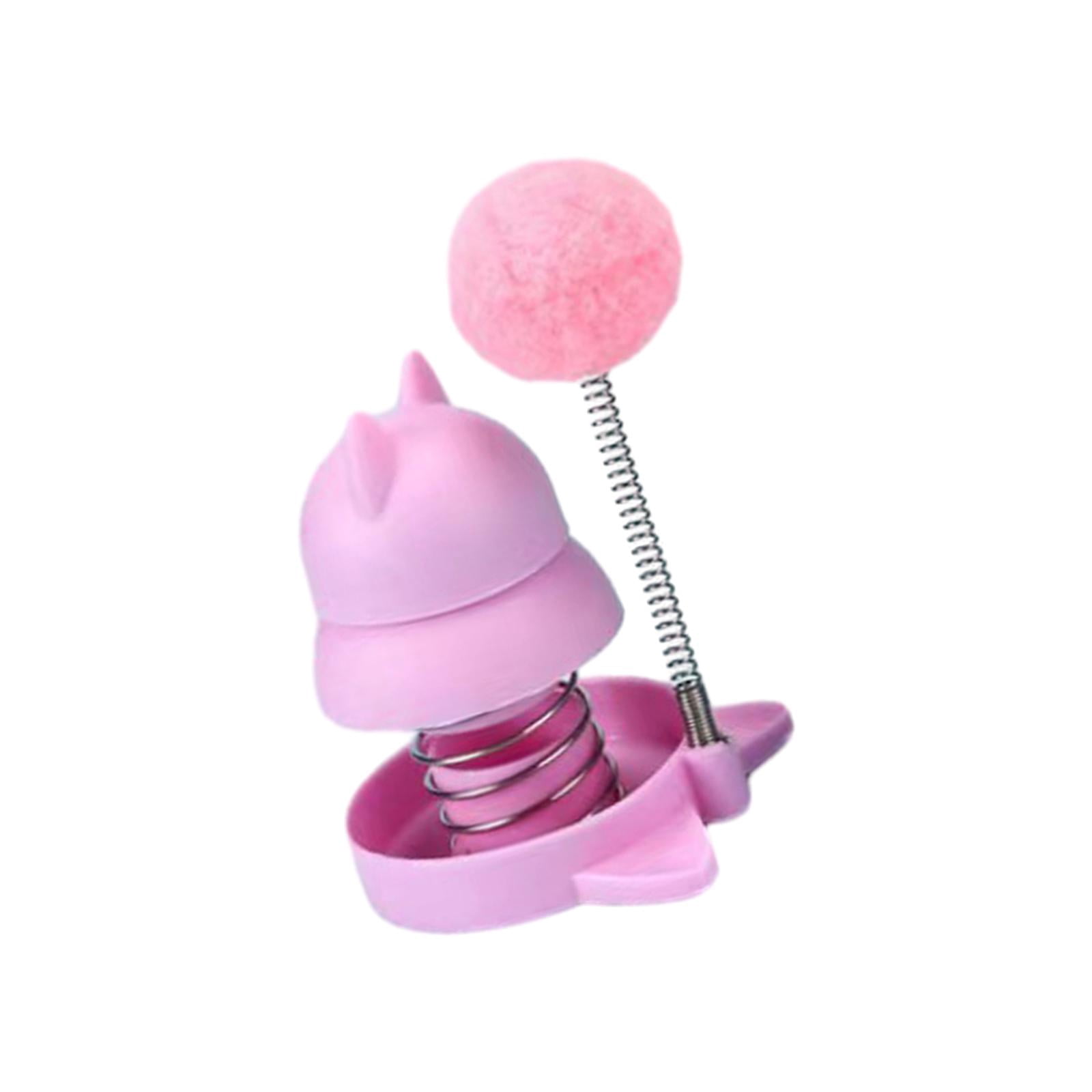 Vaveren 6xCats Licking Ball Playing Chewing Catnip for Indoor Ground Pink