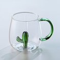 thumbnail image 3 of Vasos para beber Glassware, taza de café de vidrio batido, 400 ml, 3 of 9