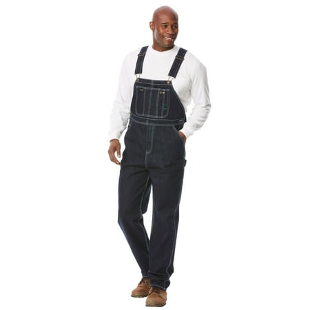 - Boulder Creek Men's Big & Tall Denim Overalls