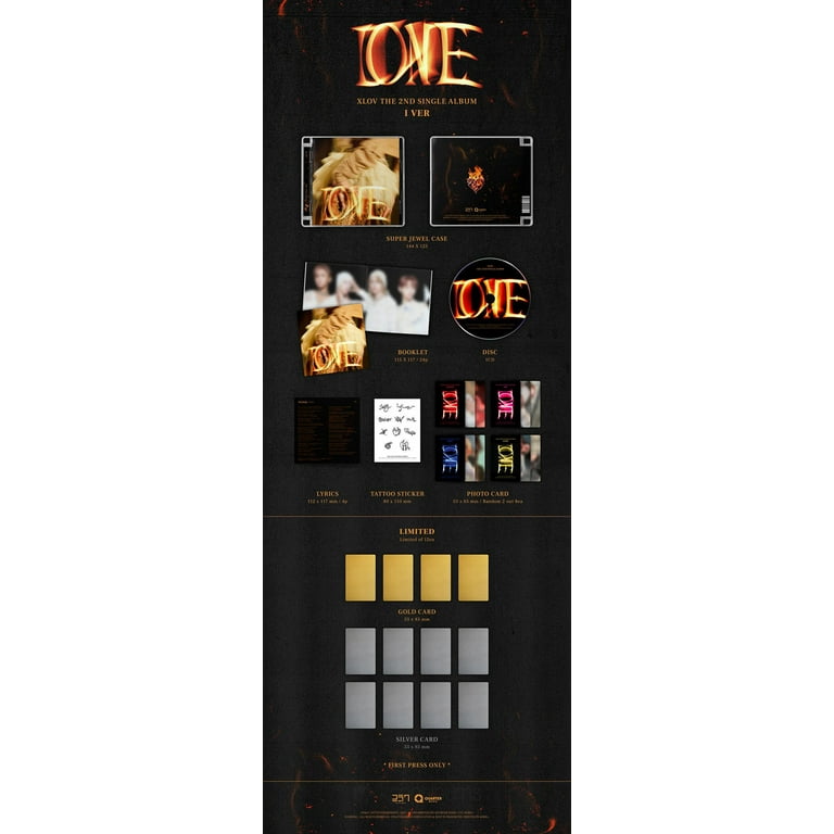XLOV - [I ONE] 2nd Single Album I Version - Walmart.com