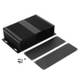 thumbnail image 2 of LAFGUR Sandblasted Black Electronic Enclosure Shell, DIY Aluminum Cooling Case, For HIFI Cooling Housing Anti-thunder Protection Printed Circuit Board, 2 of 8