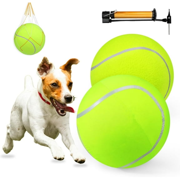 Herding Ball for Dogs, 10" Herding Ball for Corgis Horse Ball (with Air Pump and Tennis Ball Cover), Best Collie Ball Australian Shepherd Dog Ball Toys Herding Balls for Cattle Dogs