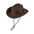 thumbnail image 5 of LILIYA Packable Western Cowboy Hat for Women and Men, Lightweight Travel Hats with Adjustable Fit, Wide Brim Sun Protection Headwear for Camping Hiking and Holiday Trips, 5 of 5