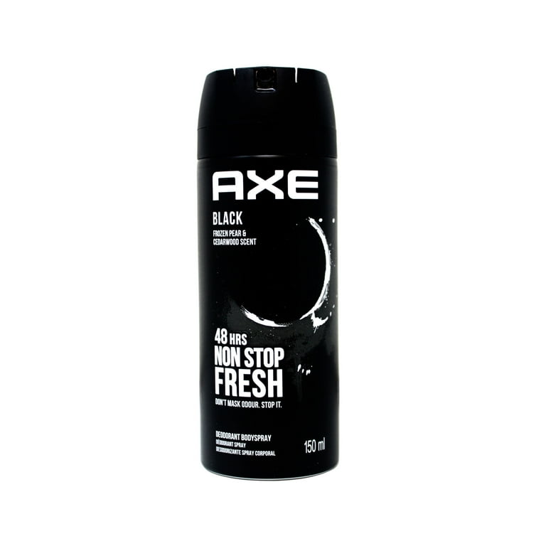 AXE Black Body Spray Deodorant for Men, Long-Lasting Freshness