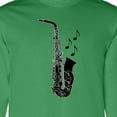 thumbnail image 4 of Inktastic Saxophone Musician Band Idea Long Sleeve T-Shirt, 4 of 5