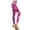 Pink Tie Dye, variant on Niobe Clothing Womens Buttery Soft Graphic Print Tie Dye Leggings