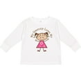 thumbnail image 3 of Inktastic My Grammy Loves Me Girls Long Sleeve Toddler T-Shirt, 3 of 5