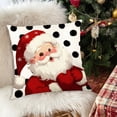 thumbnail image 5 of Tarmeek Christmas Pillow Covers 18x18 Inch Set of 4 Christmas Decorations, Seasonal Winter Xmas Holiday Decor Throw Pillow Covers for Home Decor Christmas Decorations Indoor, 5 of 9