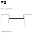 thumbnail image 4 of VIGO VG15100 Farmhouse Stainless Steel Kitchen Sink, Faucet, Two Strainers and Dispenser, 4 of 7