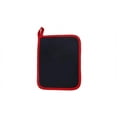 thumbnail image 4 of Home Collection Red Polyester/Rubber Pot Holder, 2 Pack - Heat Resistant, Non-Slip Grip, Hanging Loop - Ideal for Handling Hot Kitchen Items, 4 of 4