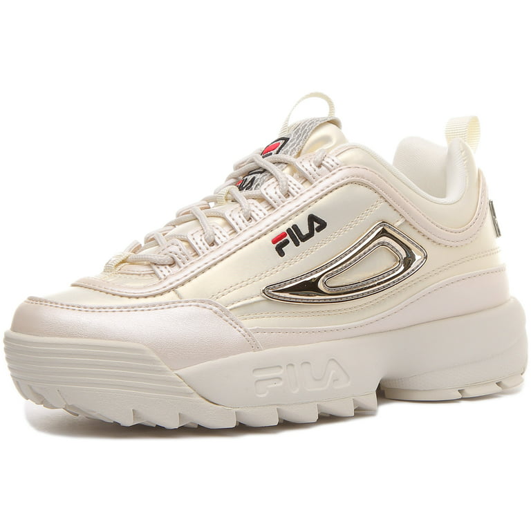 drijvend Ithaca Retoucheren Fila Disruptor N Low Women's Lace Up Chunky Sole Synthetic Trainers In  Cream Size 7 - Walmart.com