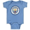 Manchester City Newborn Primary Logo Creeper - Light Blue