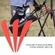thumbnail image 3 of Pluma de Flecha de Bricolaje Ecomeon 3 Pulgadas Rojo, 3 of 3