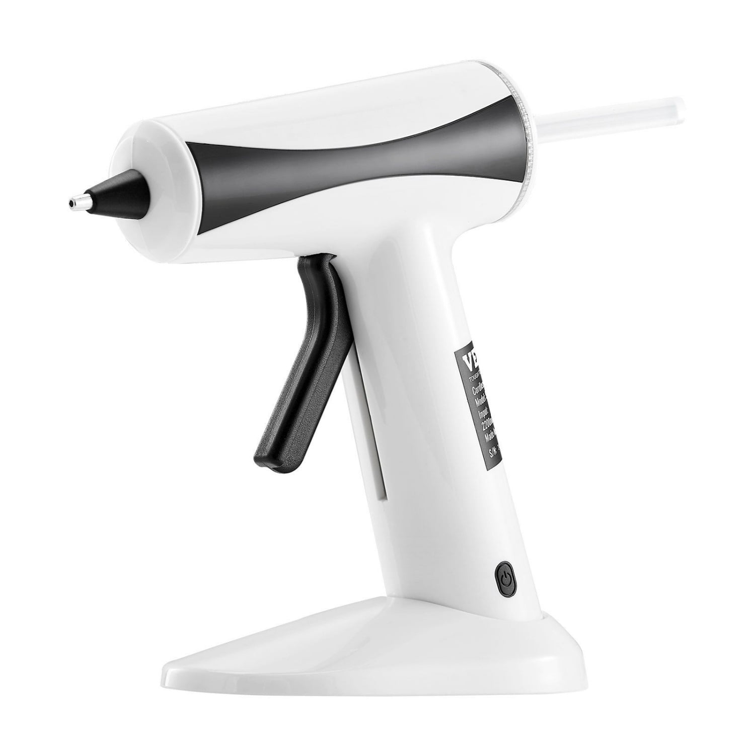 Cordless Hot Glue Gun Kit Rechargeable 2200mAh Battery 20 Glue Sticks Magnetic Base for Home Repairs Crafts