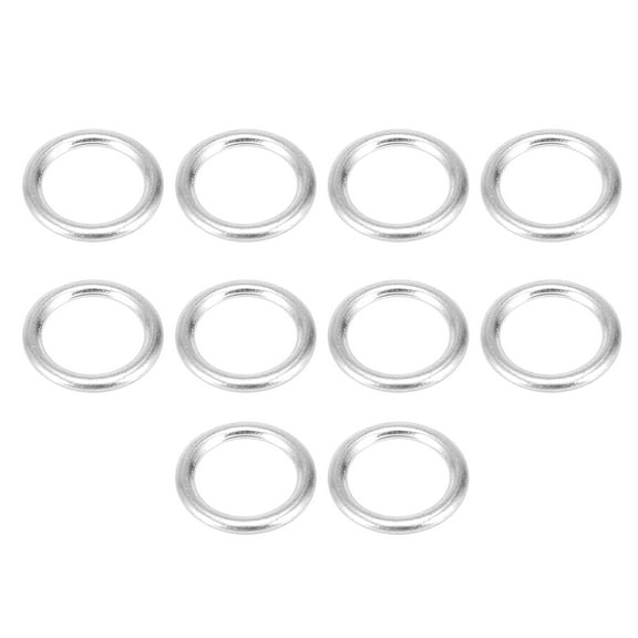 10pcs M14 Oil Drain Plug Gasket Solid Seal for Volkswagen for Audi N0138157