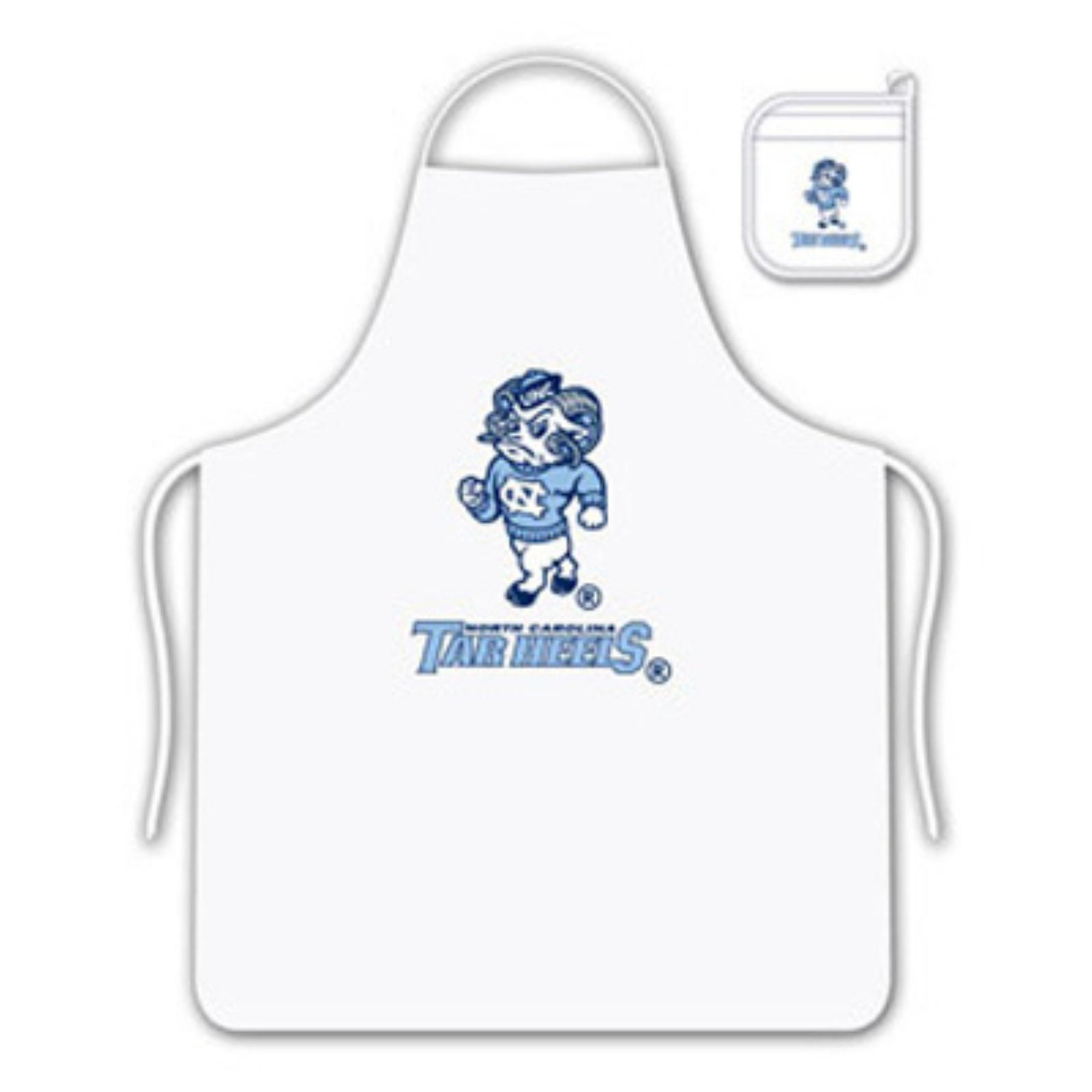 NCAA University of North Carolina Tail Gate Kit with Apron and Mitt by Sports Coverage, Inc.