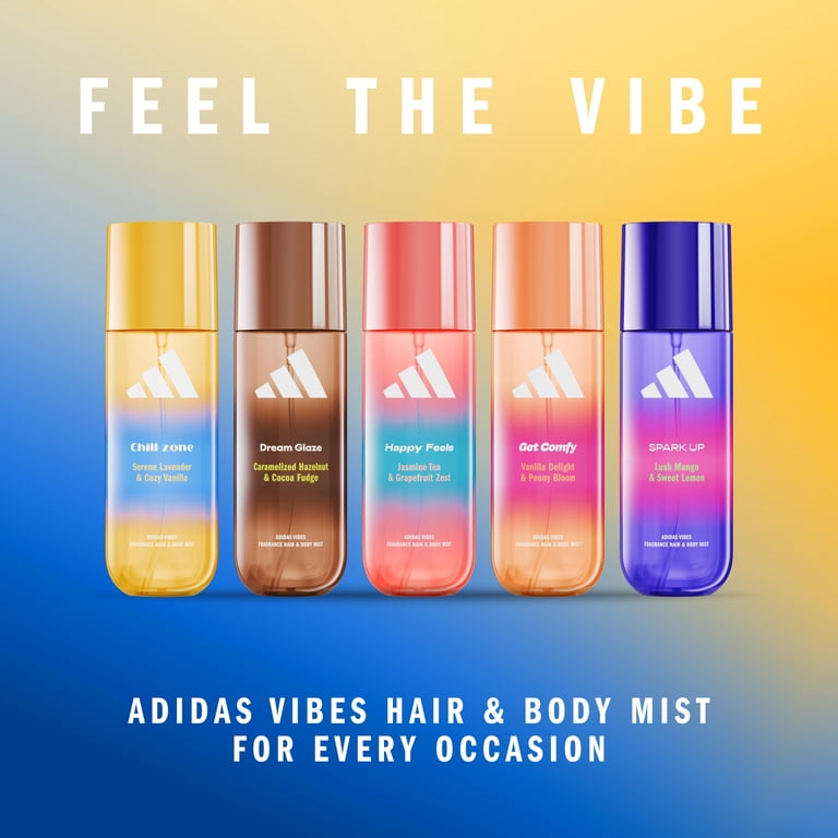 Adidas Vibes Chill Zone fragrance hair & body mist for women, 7.9oz - Walmart.com Adidas Vibes Chill Zone fragrance hair & body mist for women, 7.9oz - Walmart.com