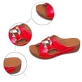 thumbnail image 4 of WILLBEST Sandalias De Piso Para Mujer, Informales, Transpirables, Con Punta Abierta Y Tacón De Cuña, Para Primavera, Verano Y Otoño, Cómodas Y Ligeras Para El Día A Día., 4 of 8