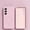 Pink, variant on for Samsung Galaxy S25 Rubber Case Compatible with MagSafe, Supports Wireless Charging, Slim Silicone Case Shock Absorbing Drop Protection Skin Friendly for Samsung Galaxy S25, White