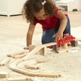 thumbnail image 6 of Melissa & Doug Swivel Bridge Wooden Train Set (47 Pcs), 6 of 9