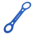 thumbnail image 4 of YAHHU Bicycle Front Fork Wrench Integrated Hollow Aluminium Alloy Disassembly Spanner for Road Bike Bottom Bracket Maintenance, 9.8 inches / 25 cm Length, Lightweight Hand Tool, 4 of 9
