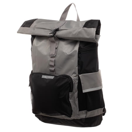 Men's Grey Backpack RollTop Backpack for Men