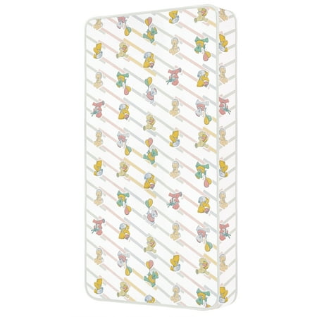 Dream On Me 4" Standard Crib and Toddler Mattress, Foam