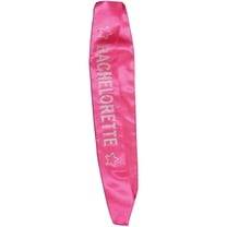 Bachelorette Hot Pink Sash w/Diamante