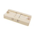 thumbnail image 3 of Wooden Enrichment Foraging Toy Chew Toys Hide Treats Puzzle Game Treat Dispenser style B, 3 of 8