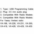 thumbnail image 6 of 1Pcs Usb Programming Cable For Vertex Vx-231 Vx-351 Vx-451 Vx-354 Yu, 6 of 6