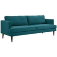 thumbnail image 5 of Modway Agile Upholstered Fabric Sofa in Teal, 5 of 5