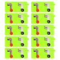 thumbnail image 3 of 10pcs Circuit Single Blades Switch School Electronic Experimenting Equipment, 3 of 4