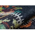 thumbnail image 5 of Holland Black Patchwork Polyester Area Rugs for Living Room Washable Rugs Boho Moroccan Area Rug Soft Geometric Bohemian Carpet Distressed Indoor Rug for Bedroom Dining Room Office Nonslip Rug, 5 of 9