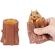 thumbnail image 1 of Squeeze Squirrel Cup Juguetes para niños, tocones de árboles de descompresión malvados, juguetes de goma para inquietos, lindos portalápices telescópicos en miniatura, regalos de juego extraños para, 1 of 7