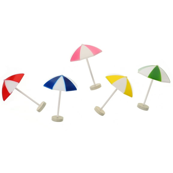 5 Pcs Mini Umbrella Parasol Gift for Simulation Lovers Child Banquet