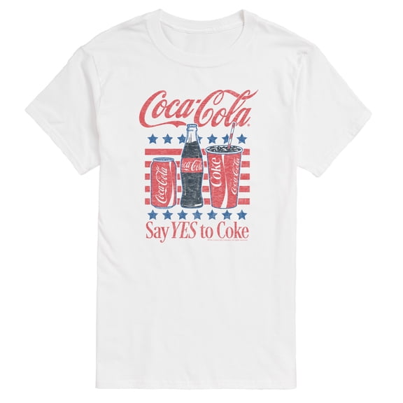 Coca-cola - Say Yes To Coke - Men's Short Sleeve Graphic T-shirt