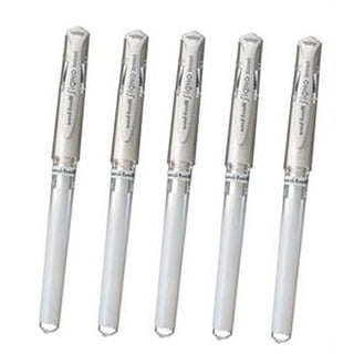 3Set X Uni-Ball Signo Broad Point Gel Impact Pen - White Ink - Total 18 Pens/Made  in Japan 