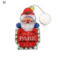 thumbnail image 1 of CNKOO Window Silhouette Light LED Christmas Patterns Integrated Lighted Christmas Window Santa Claus Decoration for Home Use, 1 of 11