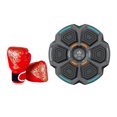 thumbnail image 3 of Máquina de boxeo inteligente, entrenador de boxeo con objetivo de pared para practicar entrenamiento físico Guantes rojos para niños, 3 of 8