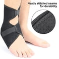thumbnail image 3 of Meileang Ankle Brace Compression Foot Support Wrap for Sprained Ankle Plantar Fasciitis Lace-up Breathable Outdoor Sports Ankle Guard, 3 of 7