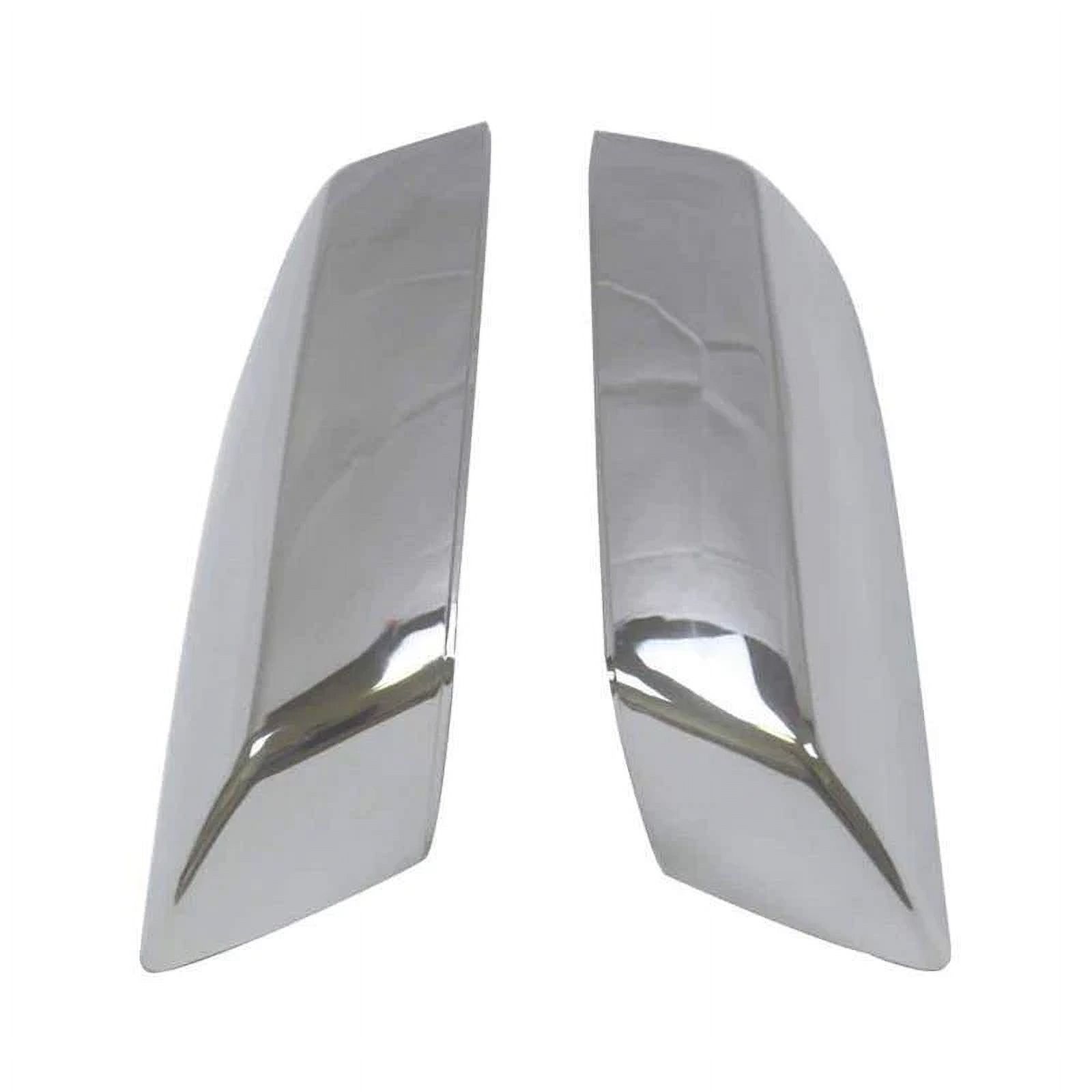 NINTE Mirror Cover for 2014-2018 GMC Sierra 1500 Chevy Silverado 1500 Add-on Overlays NON-Replacement
