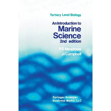 An Introduction To Marine Science Tertiary Level Biology