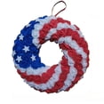 thumbnail image 2 of Nkmbld 4th of July Wreaths for Front Door, Red White Blue Spring Door Wreath for Independence Day, Memorial Day for Indoor Outdoor Decor, 2 of 8