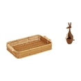 thumbnail image 1 of Cesta De Frutas Tejida Con Forma De Animal, Cuenco Para Servir Bocadillos, Plato Decorativo Para Pan, Escultura De Madera, Recuerdo De Fiesta Para Escritorio Y Estantería De Dormitorio., 1 of 8