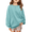 Light Green, variant on Arshiner Girls Oversized Crewneck Sweatshirt Kids Long Sleeve Pullover Tops Fall Casual Clothes Kids